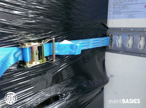 Preview: Zurrgurt für Kombiankerschiene 45x4000 mm eventBASICS